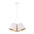 Duolla - Hängeleuchte TWIGGY 3xE27/40W/230V d 60 cm weiß