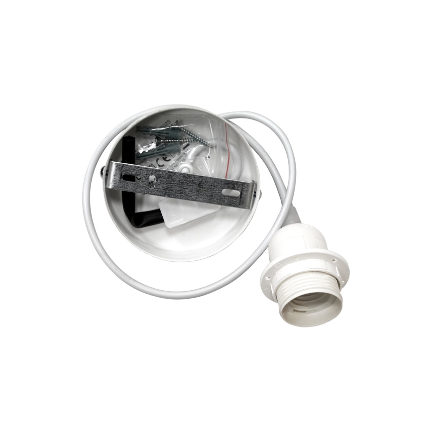 Duolla - Hängeleuchte YUTE AVIGNON 1xE27/15W/230V d 60 cm cremefarben/beige