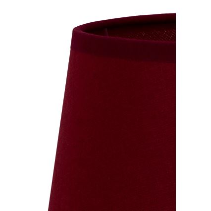 Duolla - Lampenschirm für Stehlampe CLASSIC L E27 Ø 38 cm Weinrot