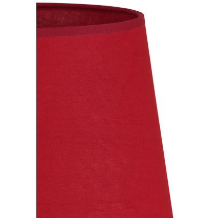 Duolla - Lampenschirm für Tischlampe CLASSIC M E27 Ø 24 cm Rot