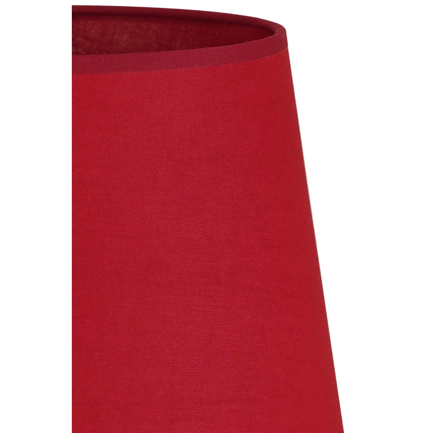 Duolla - Lampenschirm für Tischlampe CLASSIC M E27 Ø 24 cm Rot