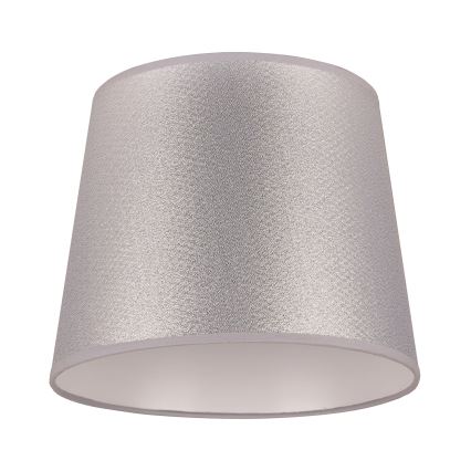 Duolla - Lampenschirm für Tischlampe CLASSIC M E27 Ø 24 cm silber
