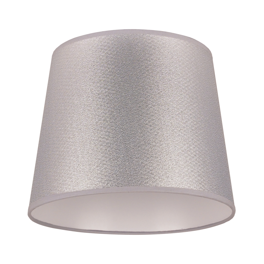Duolla - Lampenschirm für Tischlampe CLASSIC M E27 Ø 24 cm silber