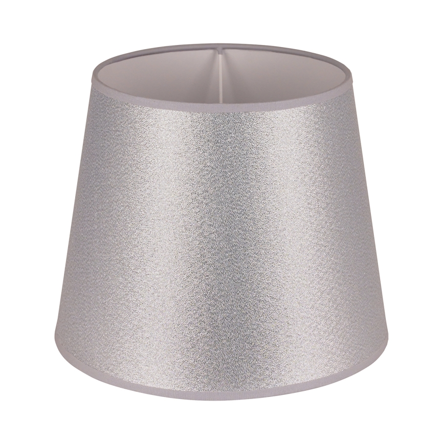 Duolla - Lampenschirm für Tischlampe CLASSIC M E27 Ø 24 cm silber