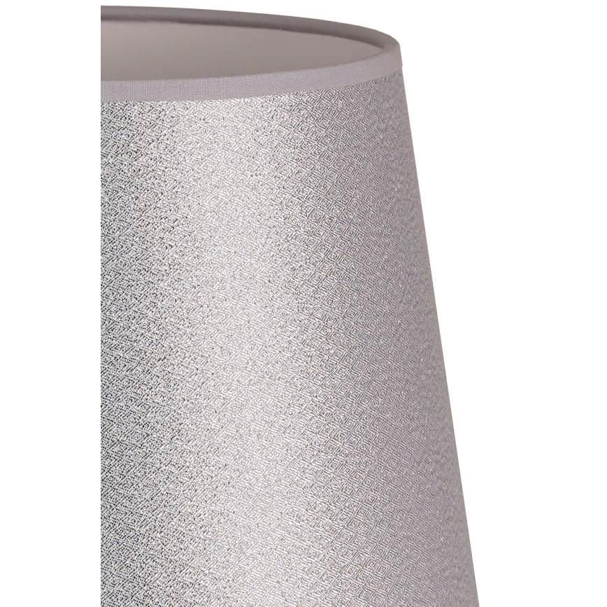Duolla - Lampenschirm für Tischlampe CLASSIC M E27 Ø 24 cm silber