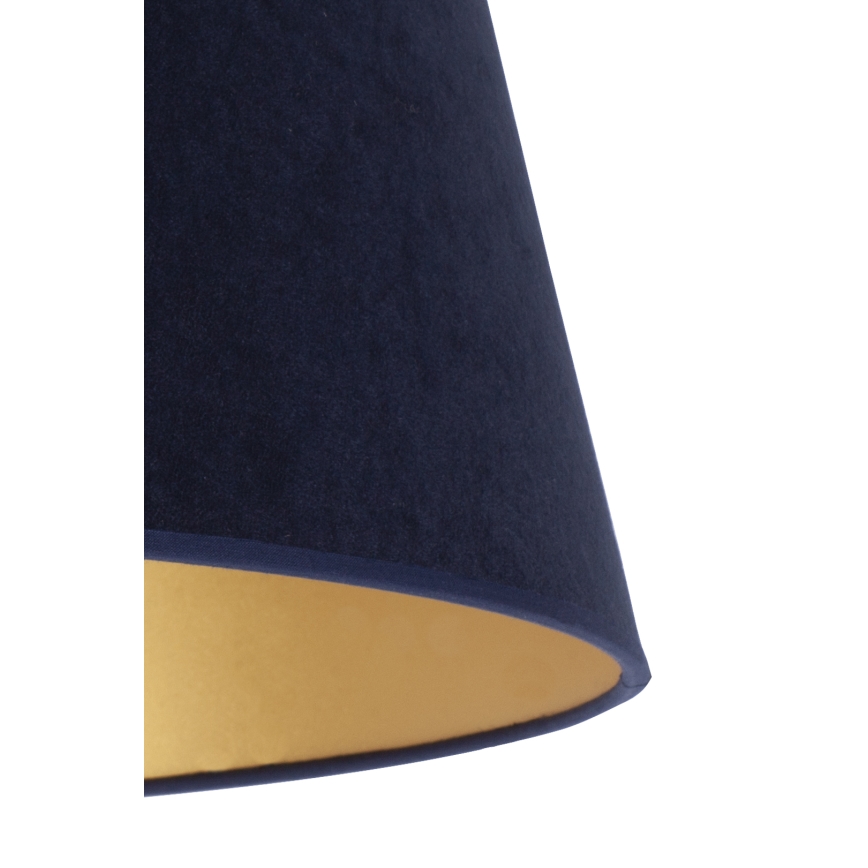 Duolla - Lampenschirm für Tischlampe CONE M E27 Ø 28 cm blau