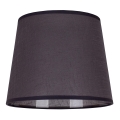 Duolla - Lampenschirm für Tischlampe CLASSIC M E27 Ø 24 cm Anthrazit