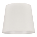 Duolla - Lampenschirm für Tischlampe CLASSIC M E27 Ø 24 cm cremefarben