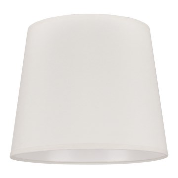 Duolla - Lampenschirm für Tischlampe CLASSIC M E27 Ø 24 cm cremefarben