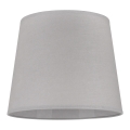 Duolla - Lampenschirm für Tischlampe CLASSIC M E27 Ø 24 cm grau