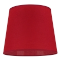 Duolla - Lampenschirm für Tischlampe CLASSIC M E27 Ø 24 cm Rot
