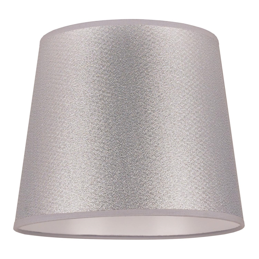 Duolla - Lampenschirm für Tischlampe CLASSIC M E27 Ø 24 cm silber