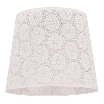 Duolla - Lampenschirm für Tischlampe CLASSIC M E27 Ø 24 cm weiß