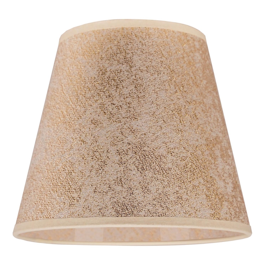 Duolla - Lampenschirm für Tischlampe SOFIA XS E14 Ø 18,5 cm gold