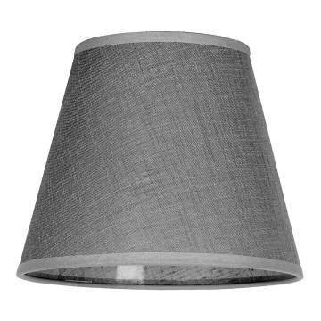 Duolla - Lampenschirm für Tischlampe SOFIA XS E14 Ø 18,5 cm grau