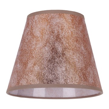 Duolla - Lampenschirm für Tischlampe SOFIA XS E14 Ø 18,5 cm kupferfarben