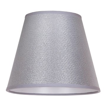 Duolla - Lampenschirm für Tischlampe SOFIA XS E14 Ø 18,5 cm Silber