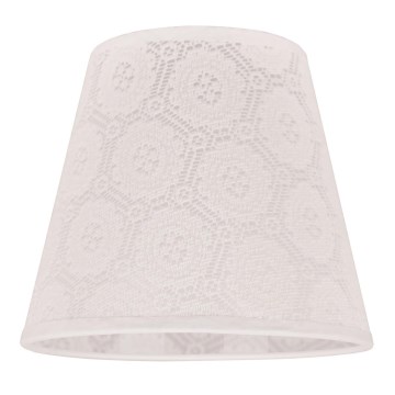 Duolla - Lampenschirm für Tischlampe SOFIA XS E14 Ø 18,5 cm Weiß