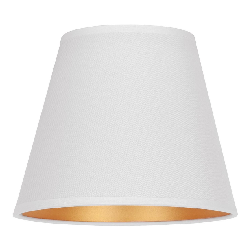 Duolla - Lampenschirm für Tischlampe SOFIA XS E14 Ø 18,5 cm Weiß