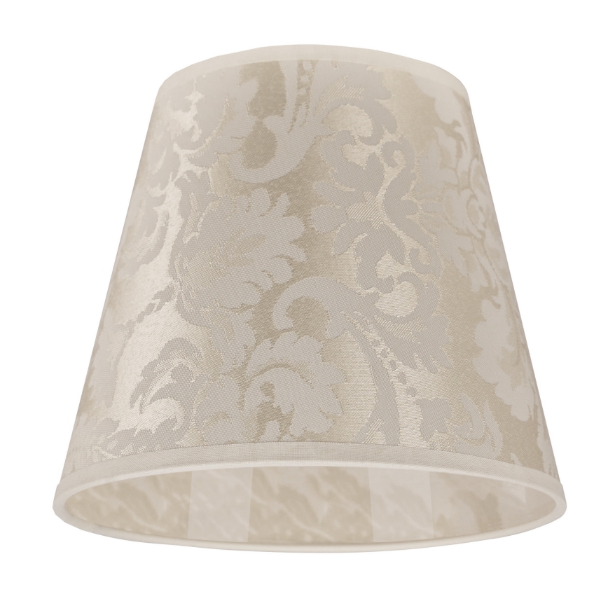 Duolla - Lampenschirm für Tischleuchte SOFIA XS E14 d 18,5 cm beige