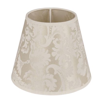 Duolla - Lampenschirm für Tischleuchte SOFIA XS E14 d 18,5 cm beige