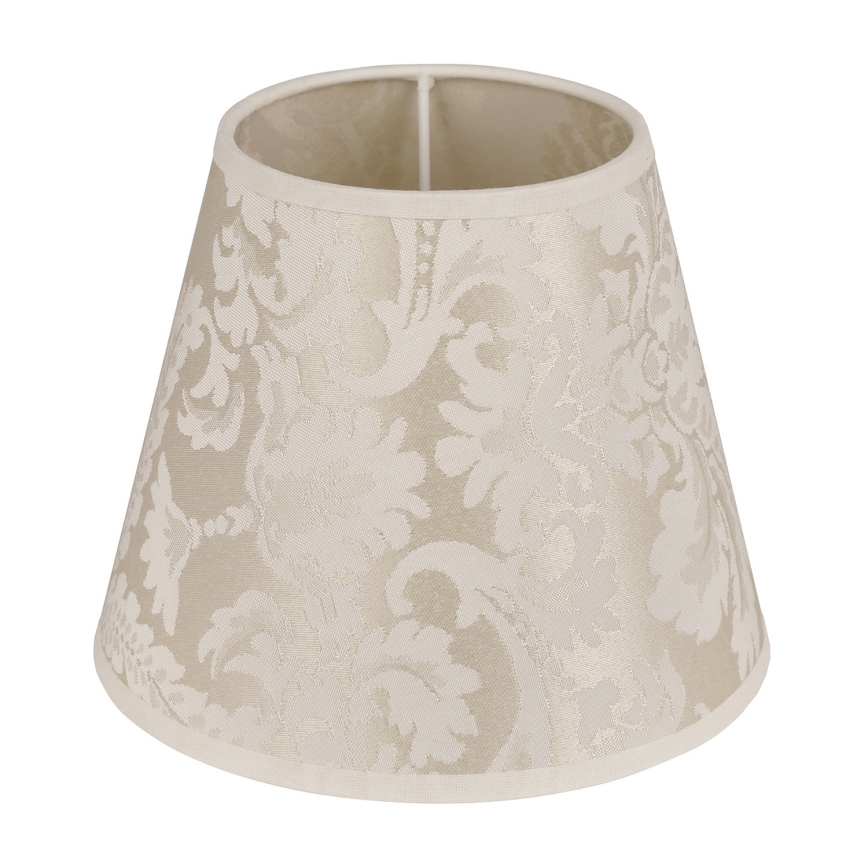 Duolla - Lampenschirm für Tischleuchte SOFIA XS E14 d 18,5 cm beige