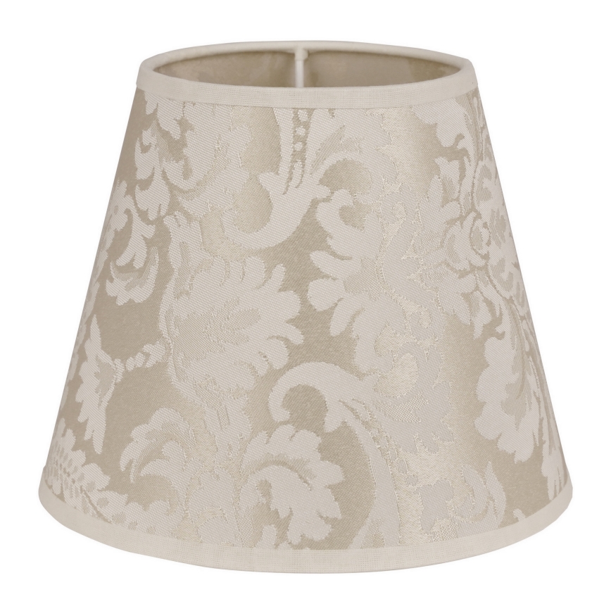 Duolla - Lampenschirm für Tischleuchte SOFIA XS E14 d 18,5 cm beige