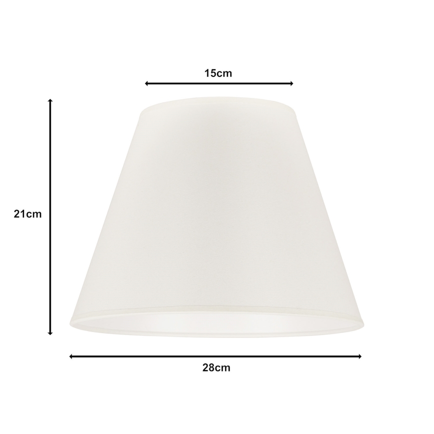 Duolla - Lampenschirm SOFIA S E27 d 28 cm beige