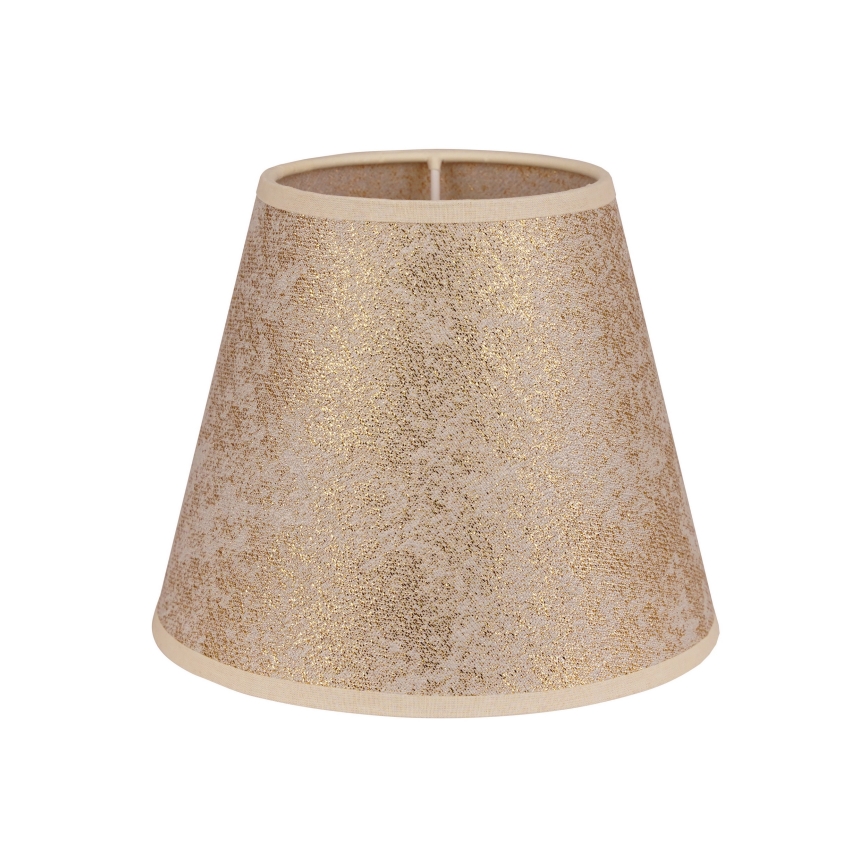 Duolla - Lampenschirm für Tischlampe SOFIA XS E14 Ø 18,5 cm gold