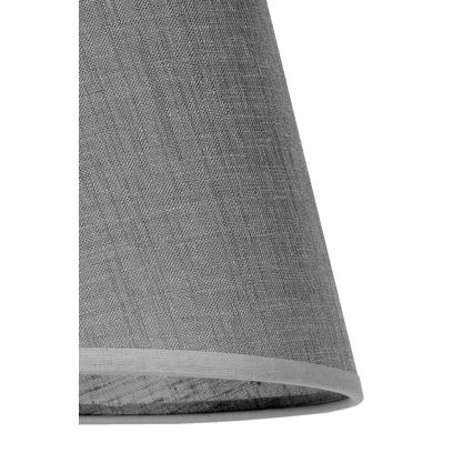 Duolla - Lampenschirm für Tischlampe SOFIA XS E14 Ø 18,5 cm grau