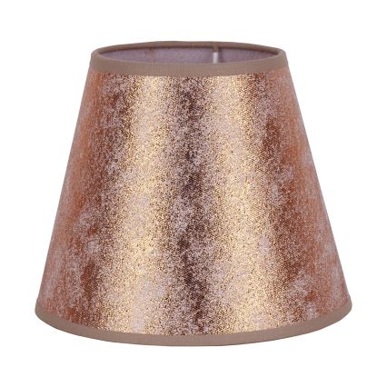 Duolla - Lampenschirm für Tischlampe SOFIA XS E14 Ø 18,5 cm kupferfarben