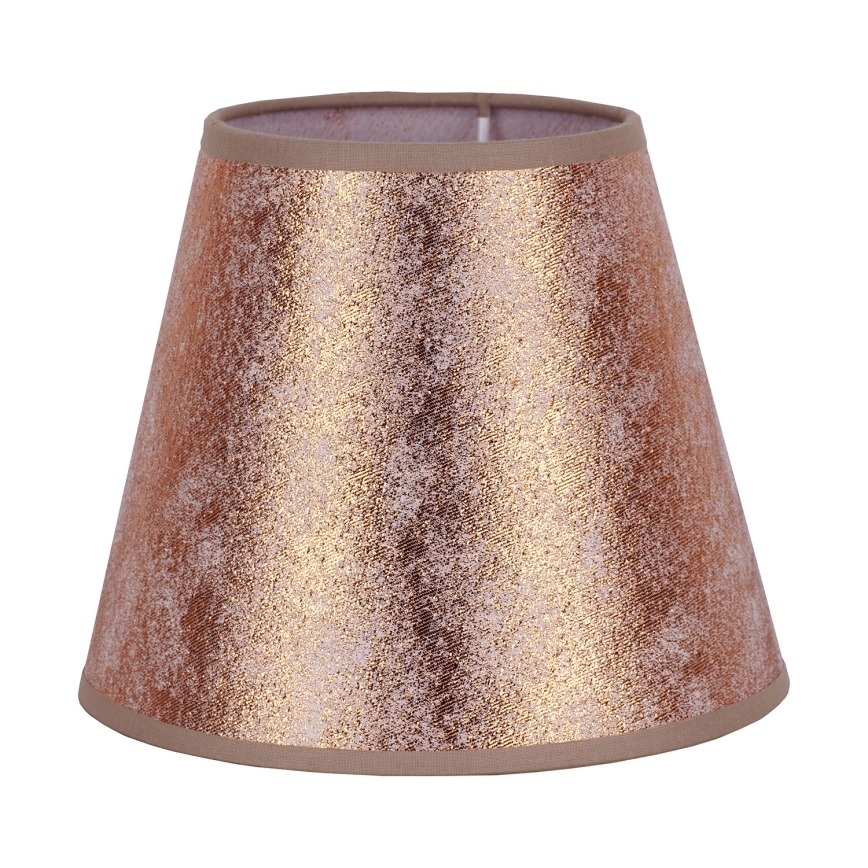 Duolla - Lampenschirm für Tischlampe SOFIA XS E14 Ø 18,5 cm kupferfarben