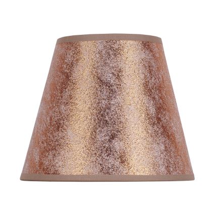 Duolla - Lampenschirm für Tischlampe SOFIA XS E14 Ø 18,5 cm kupferfarben
