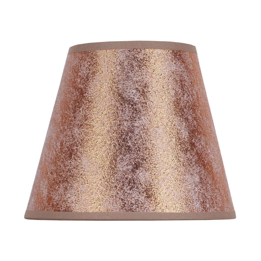 Duolla - Lampenschirm für Tischlampe SOFIA XS E14 Ø 18,5 cm kupferfarben