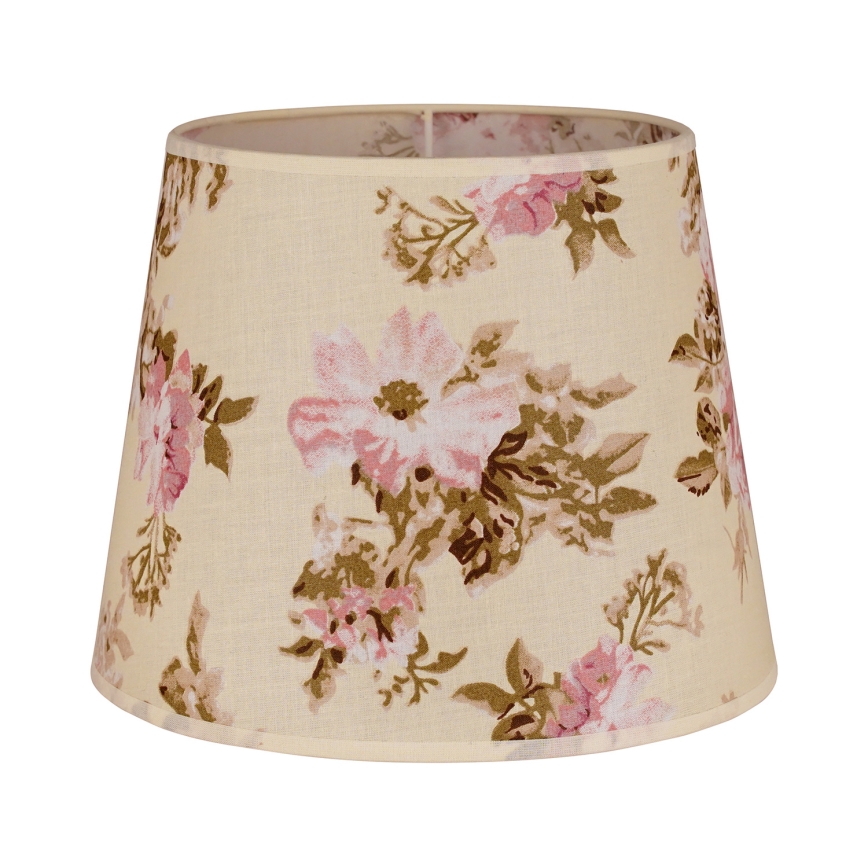 Duolla - Lampenschirm für Tischlampe SOFIA XS E14 Ø 18,5 cm Rose