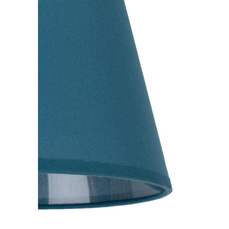 Duolla - Lampenschirm für Tischlampe SOFIA XS E14 Ø 18,5 cm türkis