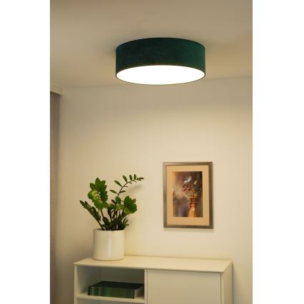 Duolla - LED-Deckenleuchte CORTINA LED/26W/230V d 30 cm 4000K grün