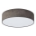 Duolla - LED Deckenleuchte CORTINA LED/26W/230V Ø 30 cm 4000K Braun