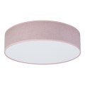Duolla - LED Deckenleuchte CORTINA LED/26W/230V Ø 30 cm 4000K Rosa