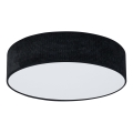 Duolla - LED Deckenleuchte CORTINA LED/26W/230V Ø 30 cm 4000K schwarz