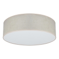Duolla - LED Deckenleuchte CORTINA LED/26W/230V Ø 45 cm 4000K Beige