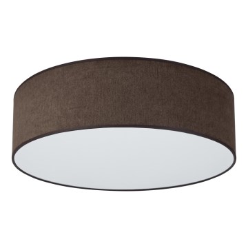 Duolla - LED Deckenleuchte CORTINA LED/26W/230V Ø 45 cm 4000K Braun