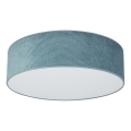 Duolla - LED Deckenleuchte CORTINA LED/26W/230V Ø 45 cm 4000K Türkis