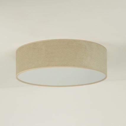 Duolla - LED Deckenleuchte CORTINA LED/26W/230V Ø 30 cm 4000K Beige