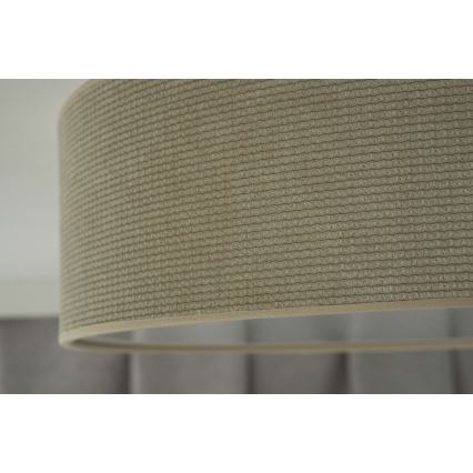 Duolla - LED Deckenleuchte CORTINA LED/26W/230V Ø 30 cm 4000K Beige