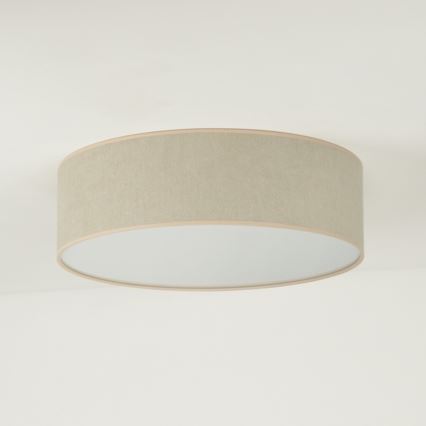 Duolla - LED Deckenleuchte CORTINA LED/26W/230V Ø 30 cm 4000K Beige