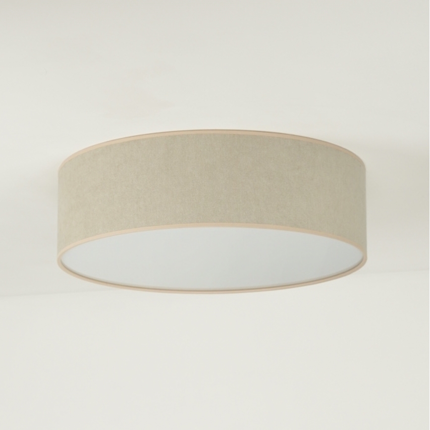 Duolla - LED Deckenleuchte CORTINA LED/26W/230V Ø 30 cm 4000K Beige