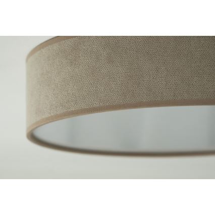Duolla - LED Deckenleuchte CORTINA LED/26W/230V Ø 30 cm 4000K Braun