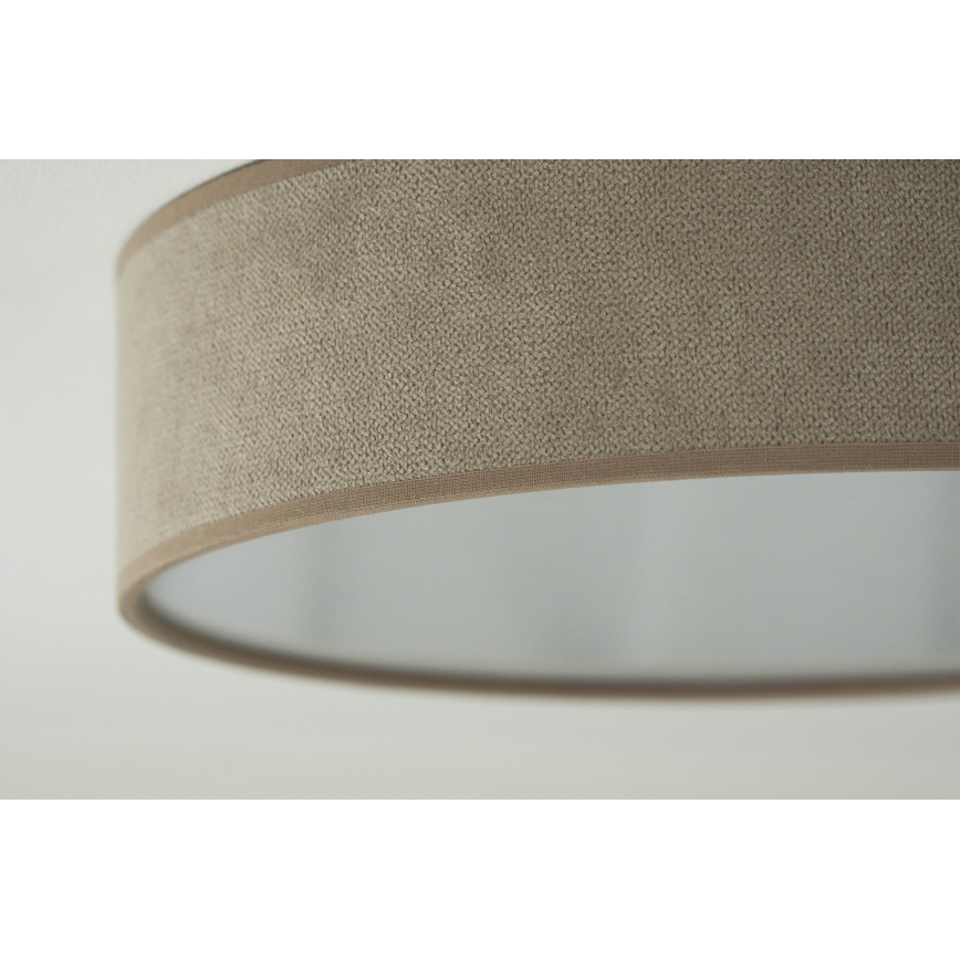 Duolla - LED Deckenleuchte CORTINA LED/26W/230V Ø 30 cm 4000K Braun