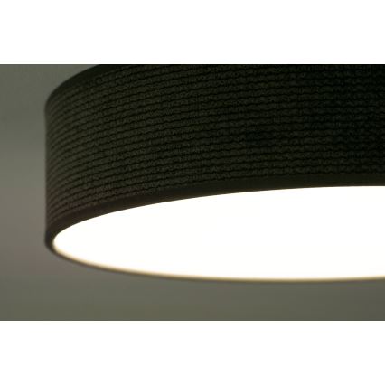 Duolla - LED Deckenleuchte CORTINA LED/26W/230V Ø 30 cm 4000K Braun